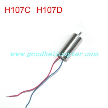 HUBSAN-X4-H107D Quadcopter parts H107C/H107D main motor (red-blue wire) - Click Image to Close